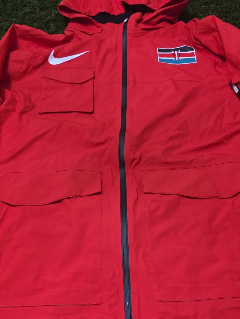Nike Pro Elite Kenya Team Issued Storm-Fit ADV Jacket. Size L.